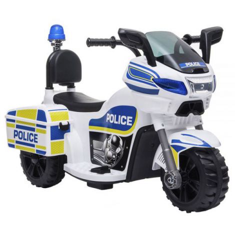 Motocicleta electrica Chipolino Police white - 0