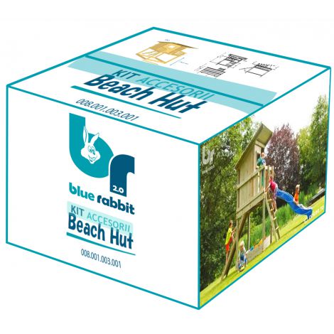 Kit cu accesorii si suruburi pentru spatiu de joaca Beach Hut – BlueRabbit 2.0 Blue Rabbit
