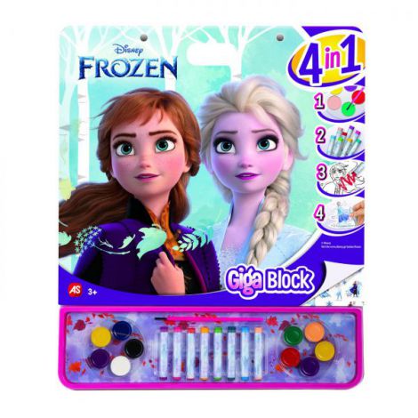 Frozen 2 Set Pentru Desen Giga Block 4 In 1