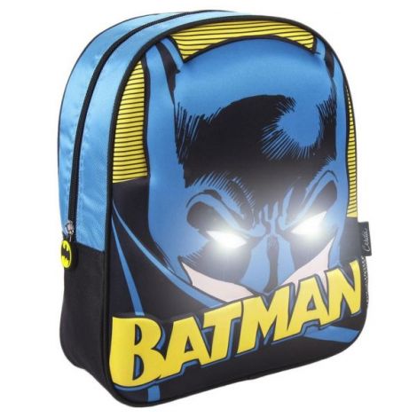 Rucsac Batman 3D cu luminite, 25x31x10 cm CERDÁ