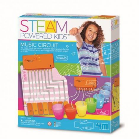 Kit stiintific Circuit Muzical, STEAM Kids