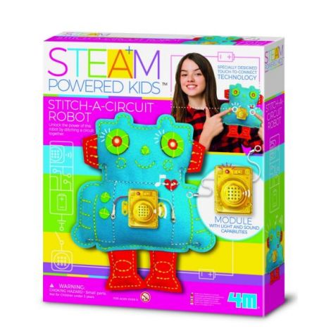 Kit stiintific – Coase un circuit, STEAM Kids 4M