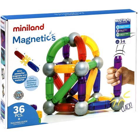 Miniland - Joc de constructie, magnetic