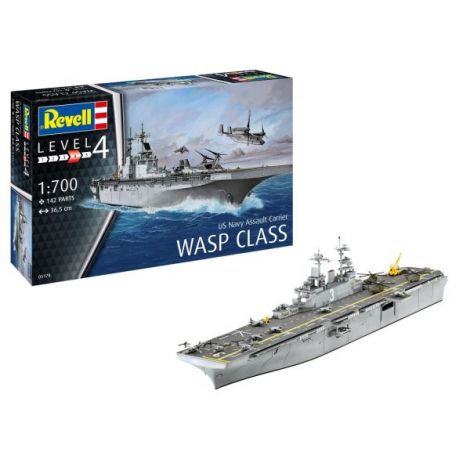 Model set nava uss wasp class
