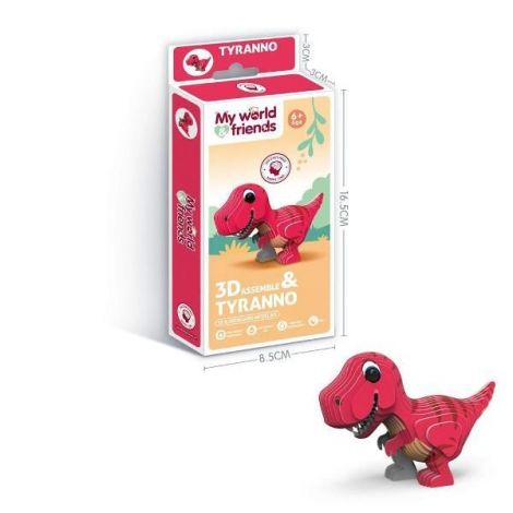 Puzzle 3d - Dino