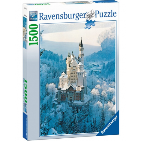 Puzzle castelul neuschwanstein iarna 1500 piese