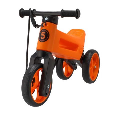 Bicicleta fara pedale Funny Wheels Rider SuperSport 2 in 1 Sunset Orange FUNNY WHEELS RIDER