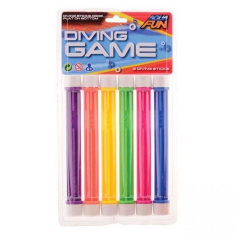 Set 6 bete colorate pentru inot - Dive Sticks