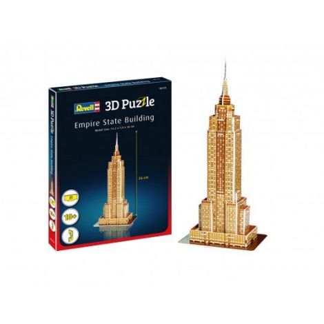 Mini 3d puzzle empire state building, 24 piese