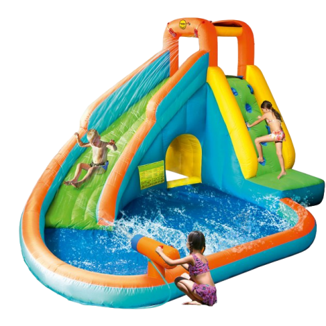 Happy Hop - Spatiu de joaca gonflabil piscina si tun cu apa