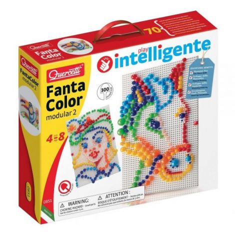 Joc Fantacolor Modular 2, 4-8 ani, Quercetti Q00851