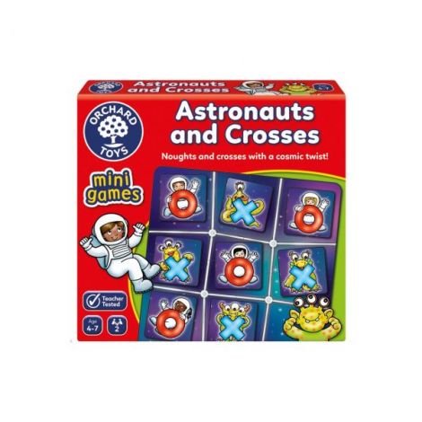 Joc de societate Astronauti si Extraterestii X si 0 ASTRONAUTS AND CROSSES
