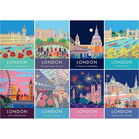 Puzzle Londra Vintage, 1000 Piese
