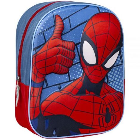Rucsac 3D Spiderman, 25x31x10 cm