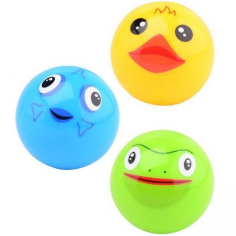 Set 3 mingi gonflabile pentru baie, animale