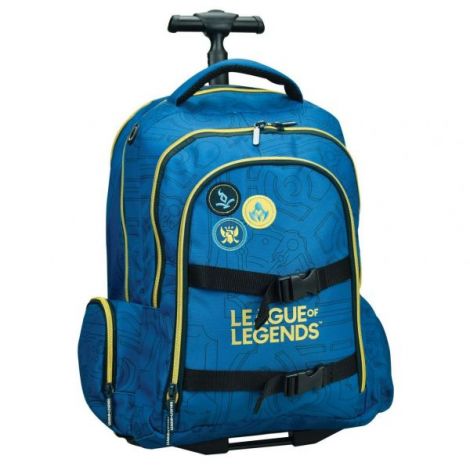 Troller scoala calatorie league of legends, albastru