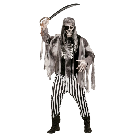 Costum pirat fantoma halloween, Widmann Italia 0581