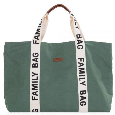 Geanta Childhome Family Bag Signature Verde