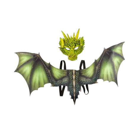 Set dragon masca si aripi