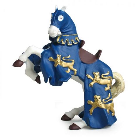 Papo Figurina Calul Regelui Richard Albastru