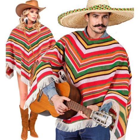 Costum mexican poncho
