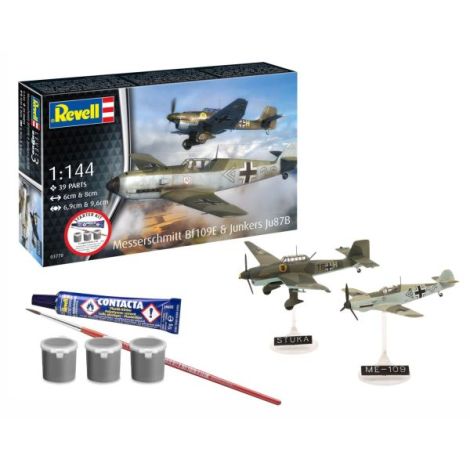 Starter kit messerschmitt bf109e & ju87b stuka