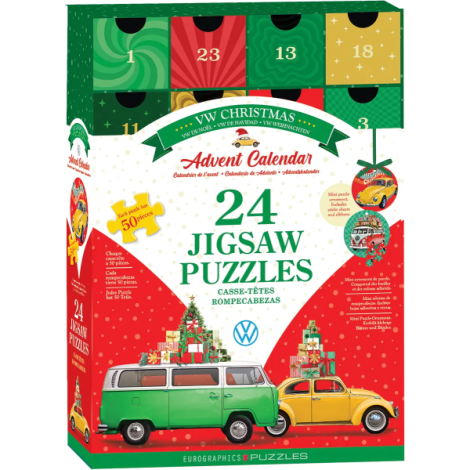 Calendar de Advent Volkswagen, 24 puzzle-uri, 50 piese