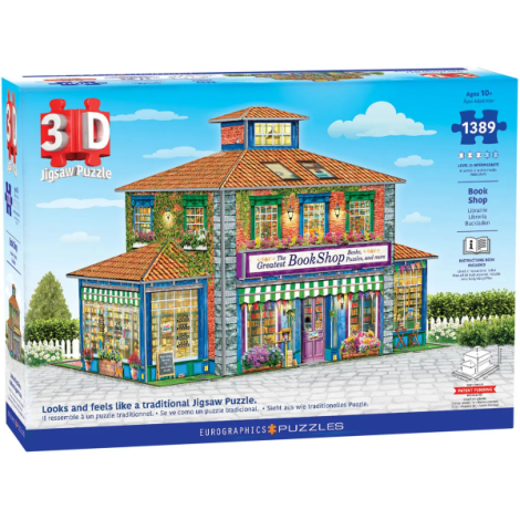 Librarie Puzzle 3D, 1389 piese