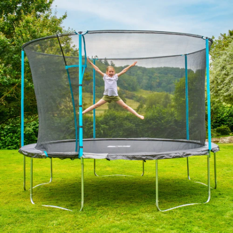 Trambulina TP Toys cu diametru la sol 365cm x 365cm