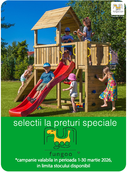 Fungoo spatii de joaca din lemn