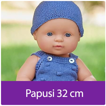 Papusi 32 cm miniland dools bebe