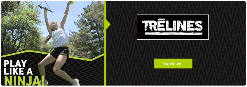 Trelines - trasee ninja warrior
