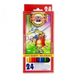 Set 24 creioane colorate monstrii spatiali - Koh I Noor