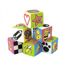 Set De 6 Cuburi Educationale Pentru Bebelusi - Miniland imagine