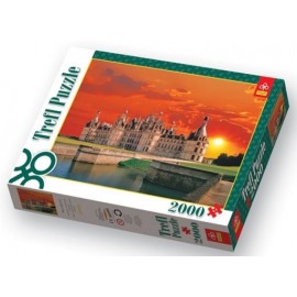 Puzzle Castelul Chambord Franta 2000 piese - Trefl