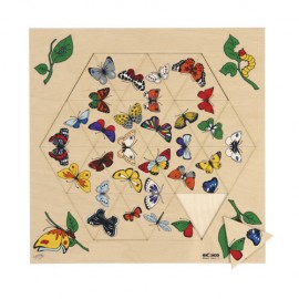 Triama – Puzzle 24 piese cu fluturi – Educo din imagine noua responsabilitatesociala.ro