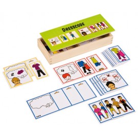 Joc educativ pentru gradinita Dress Code – Toys for Life Jucarii educative