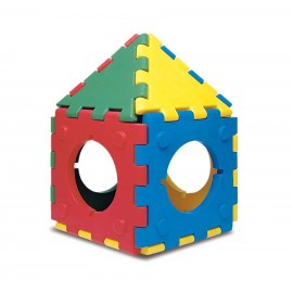 Spatiu de joaca modular – Casuta Cubic Toy imagine noua responsabilitatesociala.ro