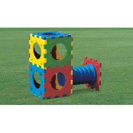 Spatiu de joaca modular – Casuta C Cubic Toy imagine noua