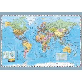 Harta politica a lumii (1000 piese) - puzzle