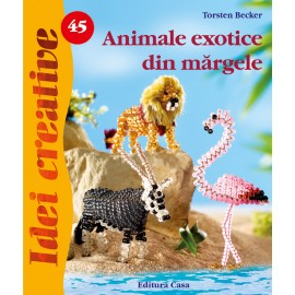 Animale exotice din margele - Idei creative 45