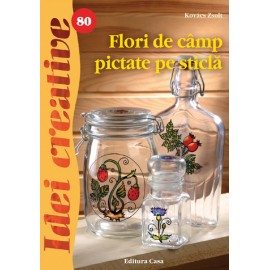Flori De Camp Pictate Pe Sticla - Idei Creative 80 imagine