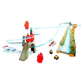 Set de joaca Piston Peak Air Attack Trackset – Fire and Rescue Disney Planes 2 Mattel imagine noua