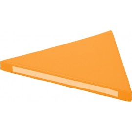 Saltea din spuma, triunghiulara – portocaliu Moje Bambino imagine noua