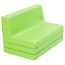 Canapea din spuma, extensibila – verde Moje Bambino