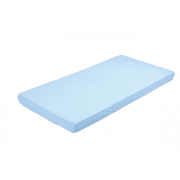 Cearsaf cu elastic pentru saltea 140 x 70 cm – albastru