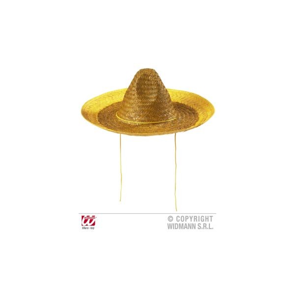 Palarie sombrero galbena