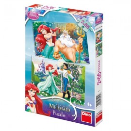 Puzzle 2 in 1 - ariel (66 piese)