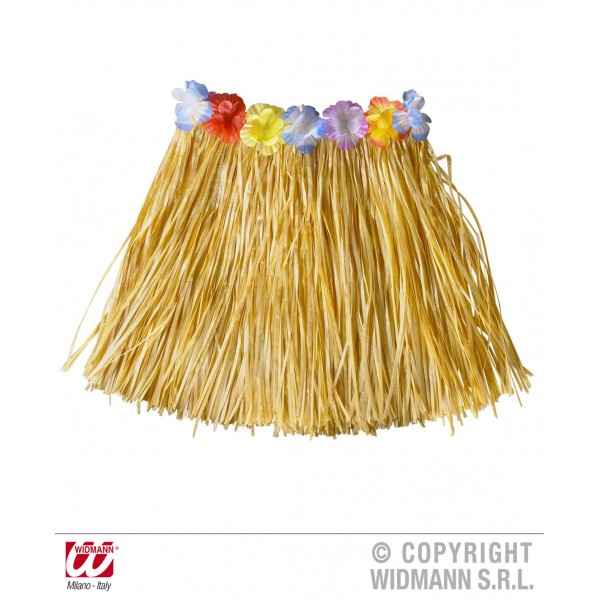 Fusta hula Hawaii copil - bej 
