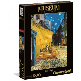 Puzzle 1500 piese muzeum van gogh caffe terrace at night clementoni 31667